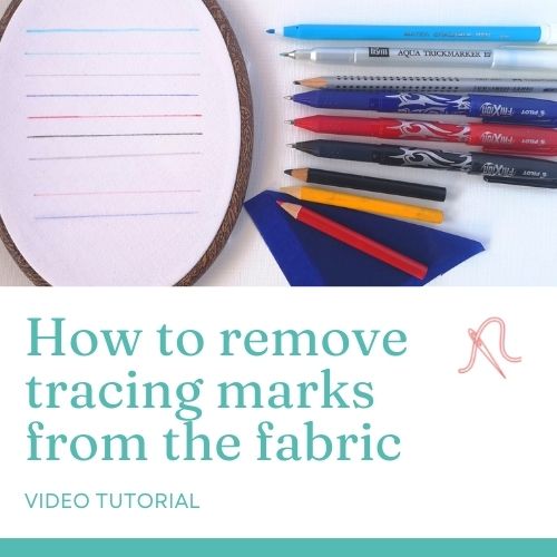 Cómo eliminar las marcas de calco de la tela - tutorial en vídeo
