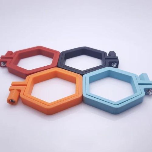 Hexa Mini Hoop - 2 pulgadas - Impreso en 3D en Etsy