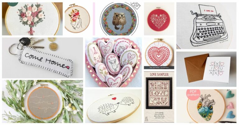Stitch Your Heart Out: Descubra diseños de bordado únicos para San Valentín