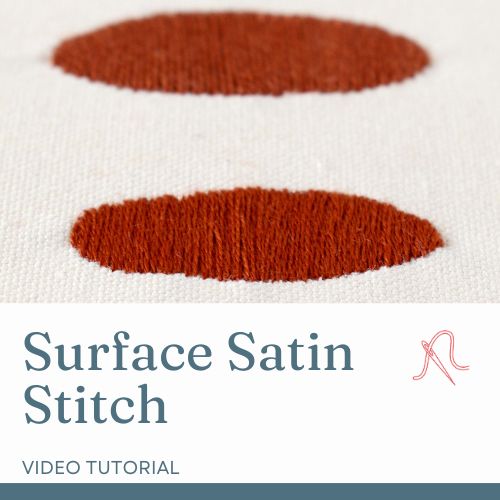Tarjeta de vídeo Surface Satin Stitch