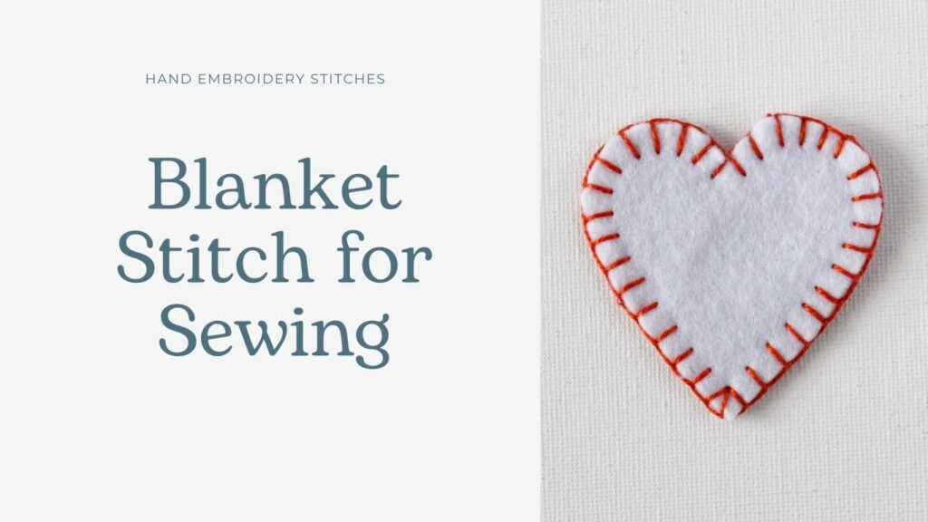 Puntada de manta para coser