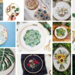 Patrones de bordado botánicos: costuras inspiradas en la naturaleza