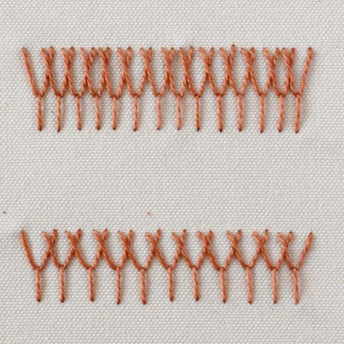 Punto mosca trenzado