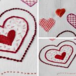 Cómo bordar corazones: 13 formas de bordar un corazón
