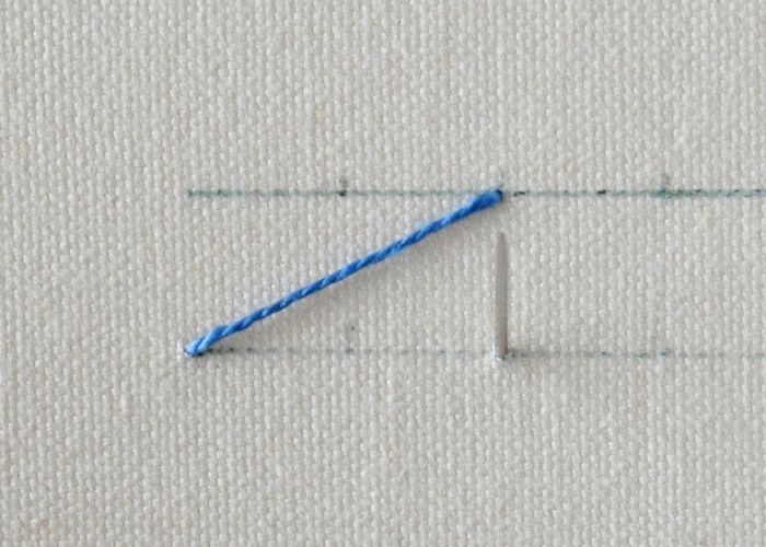 Long Armed Cross Stitch embroidery instructions