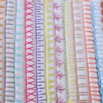 Bordes de punto de manta: 19 técnicas de bordado decorativo para asegurar y decorar los bordes