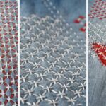 Adopta el estilo sashiko: instrucciones paso a paso para reparar vaqueros.